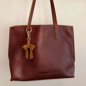 Portland Leather Goods medium August Tote in Nutmeg
